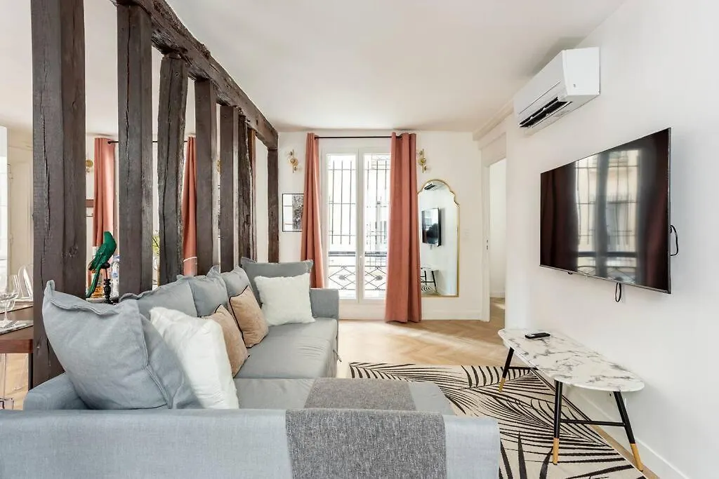 Sophiestay - Contemporary Apt- King Size Bed Paris Apartment