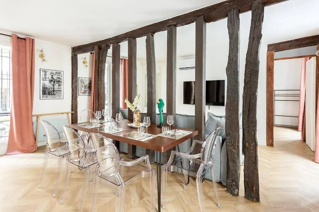 Apartment Sophiestay - Contemporary Apt- King Size Bed Paris France
